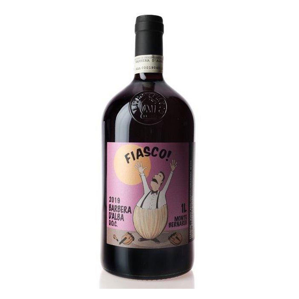 Monte Bernardi &quot;Fiasco!” Barbera d’Alba DOC 2019 (1L bottle)